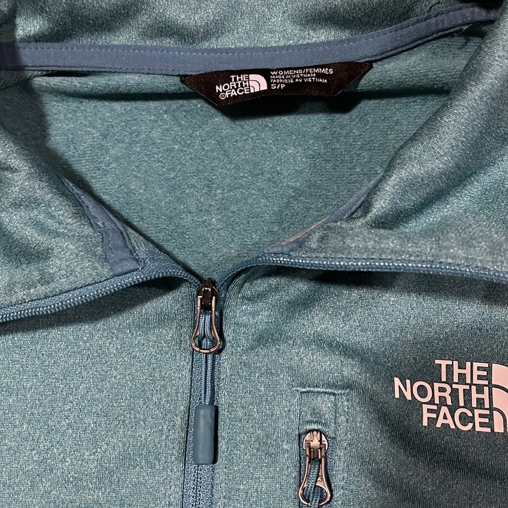 The North Face Blue Quarter-Zip Jacket - Picture 3 of 5